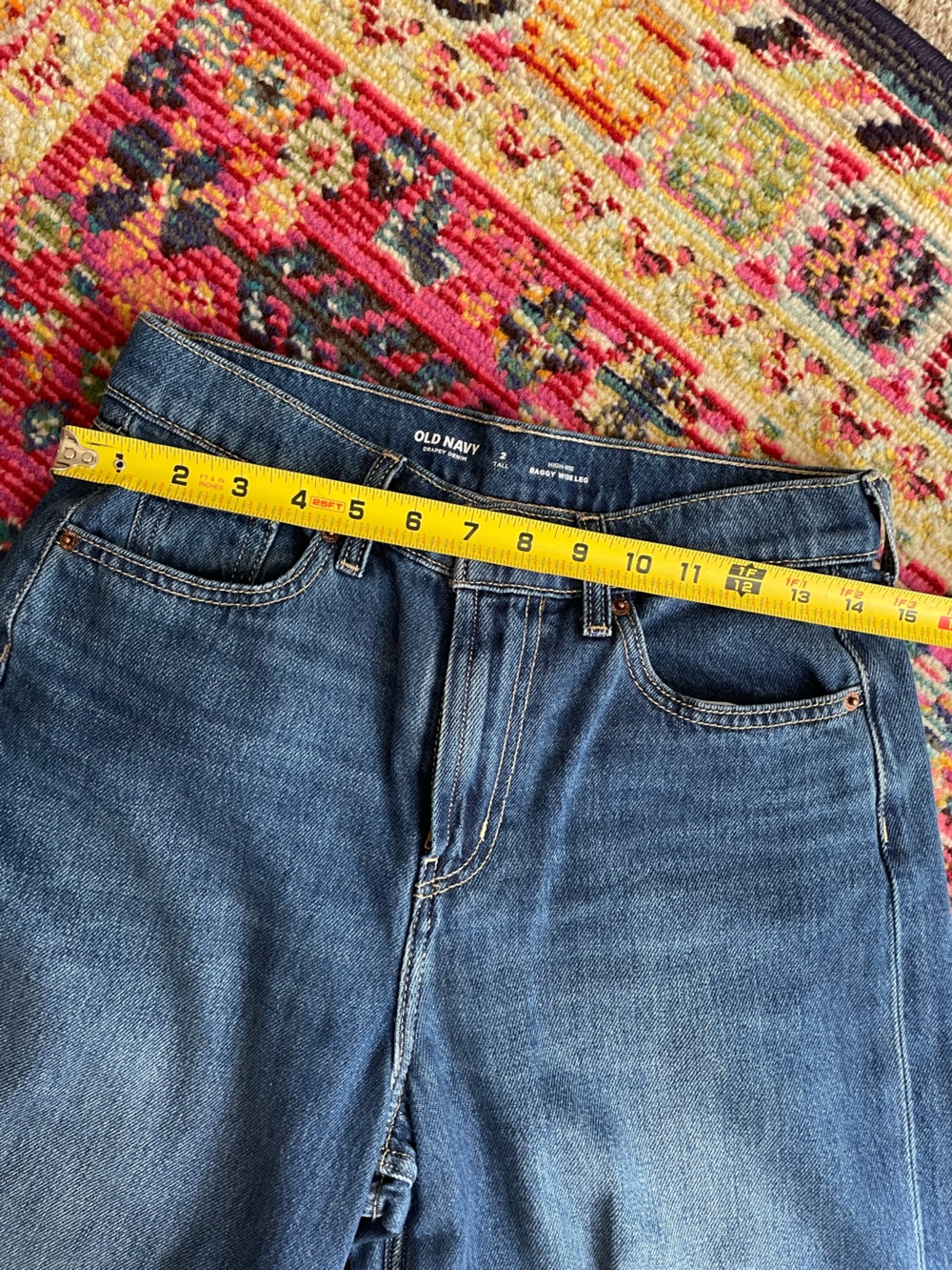 Old Navy BAGGY& Wide leg Jeans. Two pairs for ONE PRICE! - Picture 10 of 13